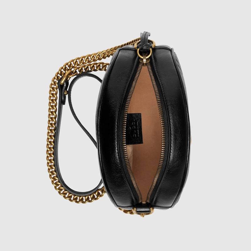 Marmont Mini Round Shoulder Bag 550154 Black